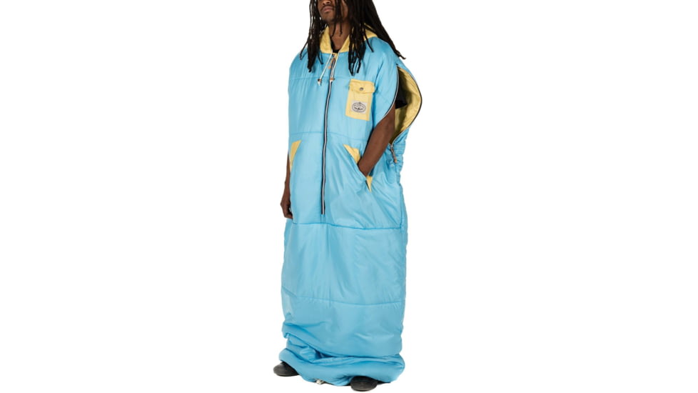 Poler Napsack, Powder Blue Daisy, Large, 212ACU5501-PBlDaisy-L