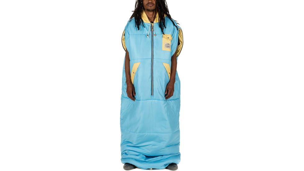 Poler Napsack, Powder Blue Daisy, Large, 212ACU5501-PBlDaisy-L