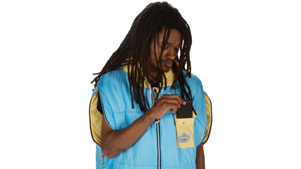 Poler Napsack, Powder Blue Daisy, Large, 212ACU5501-PBlDaisy-L