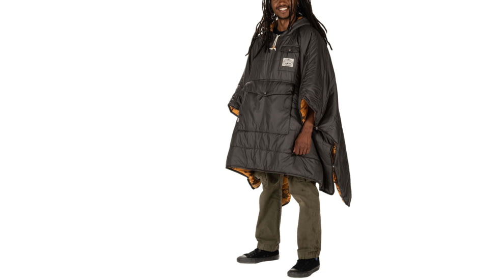 Poler Poncho, Black Ginger Critter, One Size, 212ACU5601-BLGCRITTER-O/S