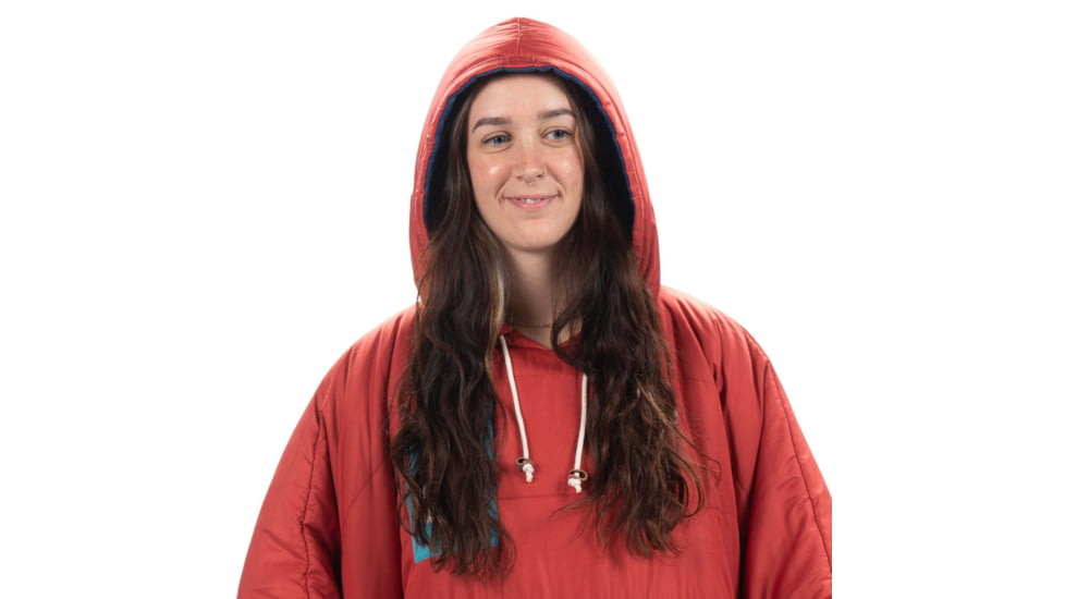 Poler Poncho, Blueberry/Cherry, One Size, 214ACU5601-BlCherry-O/S