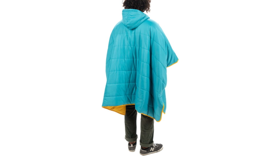 Poler Poncho, Goldenrod/Bluepine, One Size, 214ACU5601-GBluepine-O/S