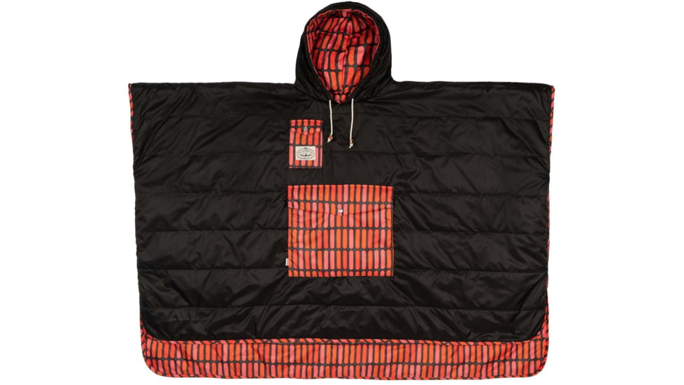 Poler Poncho, Hal/Black, One Size, 213ACU5601-Hal/Black-O/S