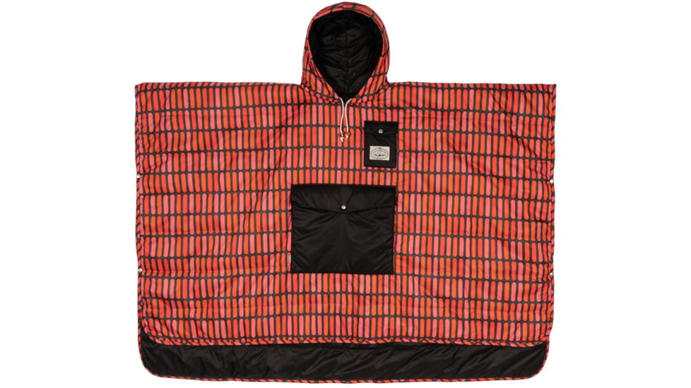 Poler Poncho, Hal/Black, One Size, 213ACU5601-Hal/Black-O/S