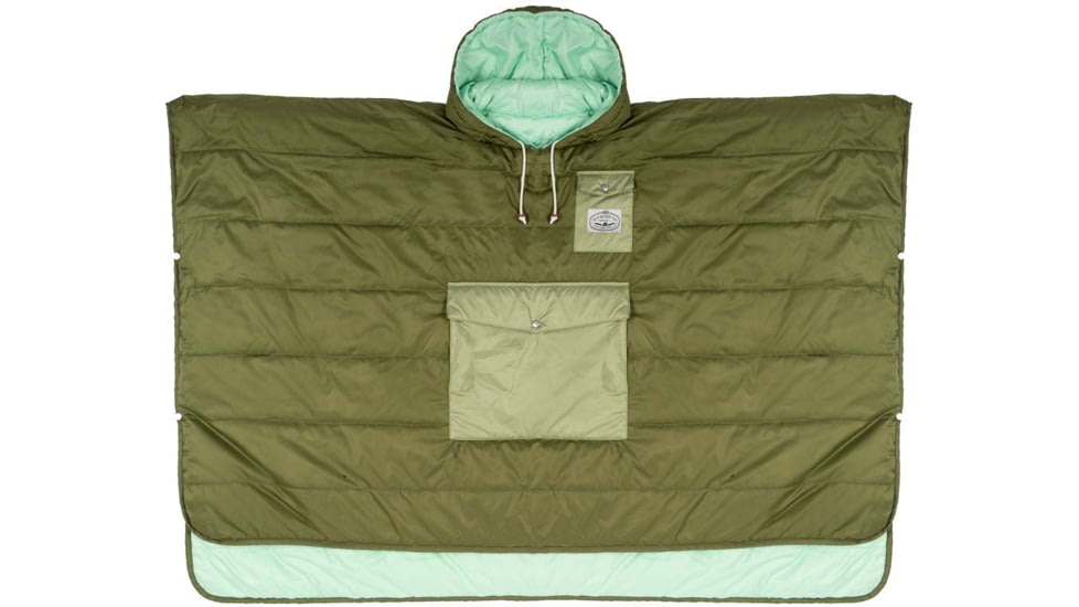 Poler Poncho, Jungle Green, Small/Medium, 221ACU5601-Jungle Green-S/M