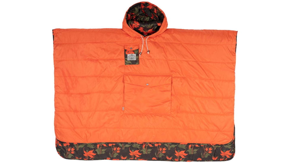 Poler Poncho, Orchid Floral Black, Small/Medium, 221ACU5601-OrFlBlack-S/M