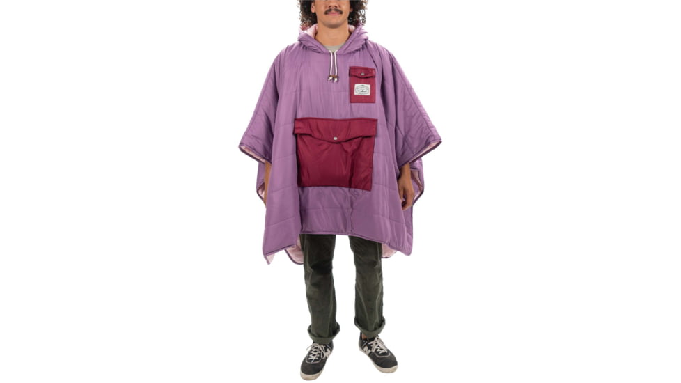 Poler Poncho, Purple Haze/Dusty Rose, One Size, 214ACU5601-PurplDRose-O/S