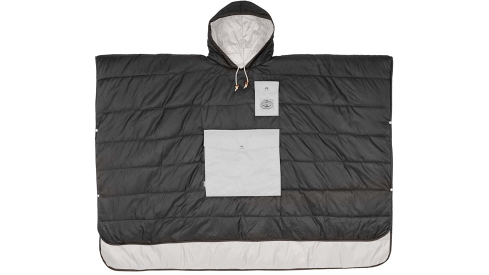 Poler Poncho, Sand/Off Black, One Size, 212ACU5601-SOBlack-O/S