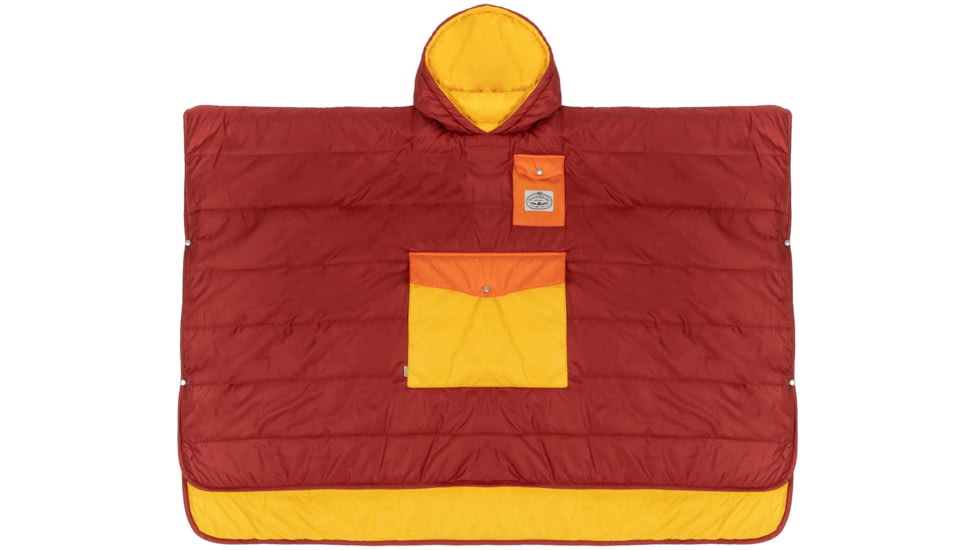 Poler Poncho, Sunrise Orange, Large/Extra Large, 223ACU5601-SrOrange-L/XL