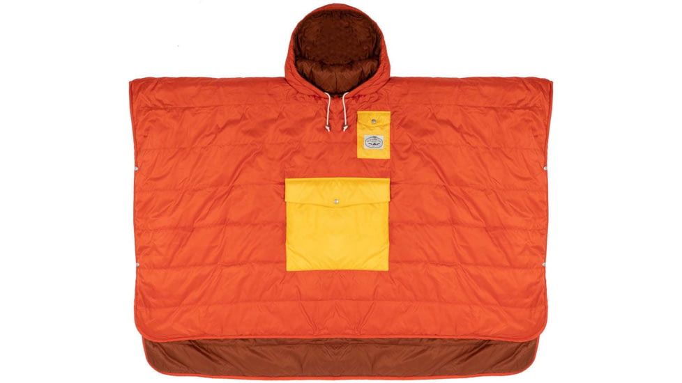 Poler Poncho, Sunset Orange, Small/Medium, 221ACU5601-Sunset Orange-S/M