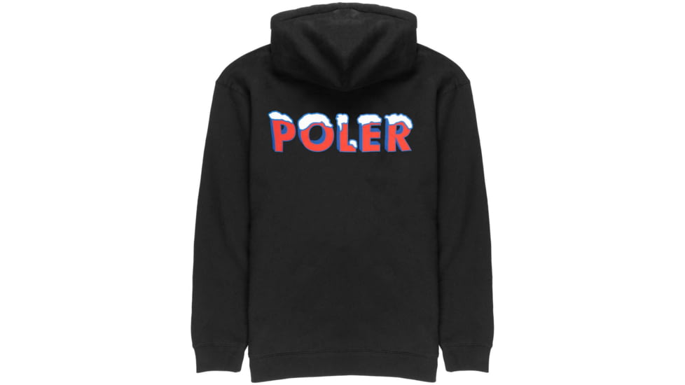 Poler Pop Hoodie, Large, Black, 223APM2602-Black-L
