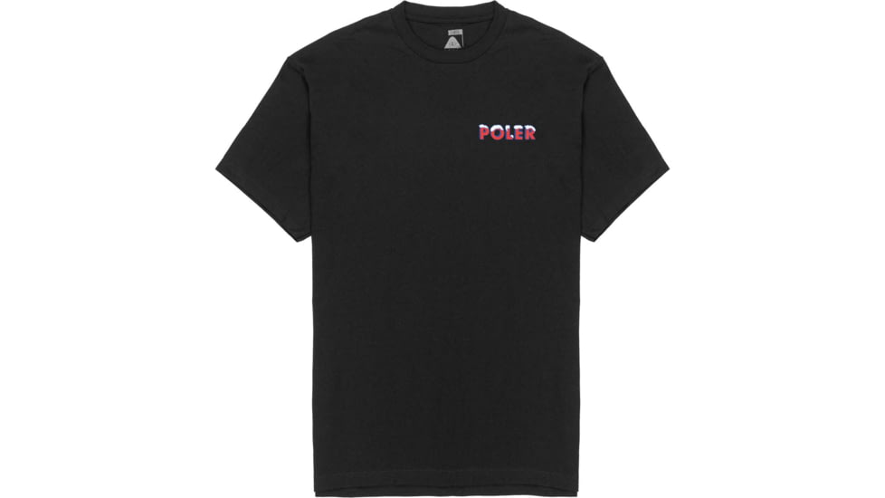 Poler Pop T-Shirt, Large, Black, 223APM2003-Black-L