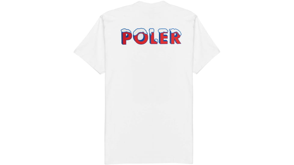 Poler Pop T-Shirt, Medium, White, 223APM2003-White-M