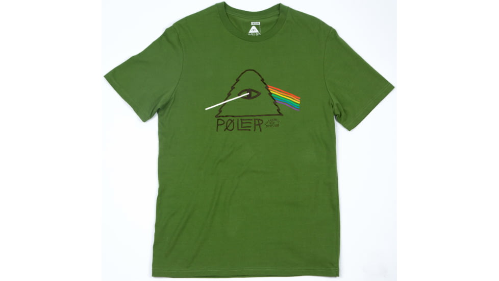 Poler Psychedelic Tee - Men's-Grass-Small