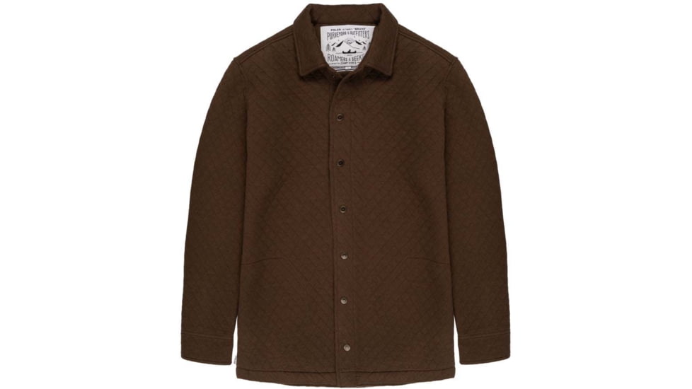 Poler Quincy Shacket, Large, Moss, 211APM3601-Moss-L