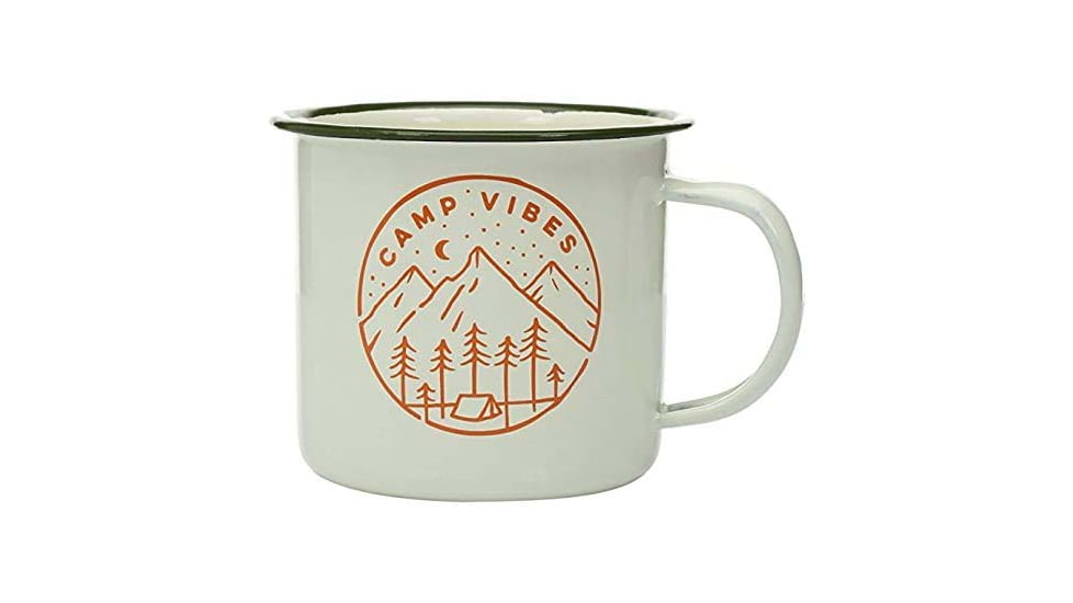 Poler Slumber Enamel Mug, Off White, 714071-Off White-O/S