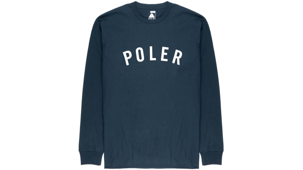 Poler State LS Shirts, Medium, Navy, 214APM2202-Navy-M