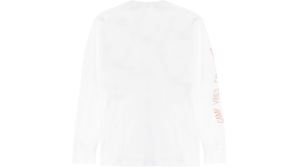 Poler Summit LS Shirts, Small, White, 214APM2201-White-S