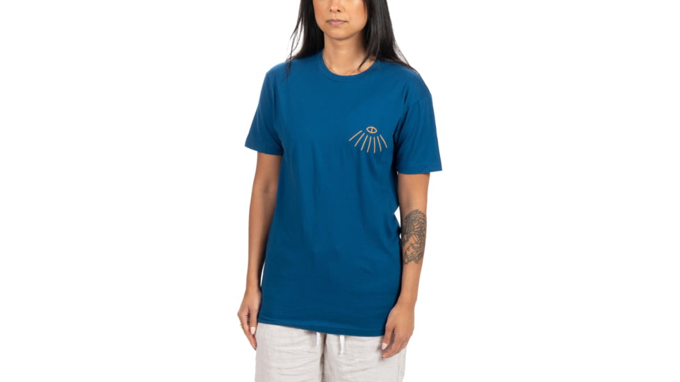 Poler Sunray T-Shirt, Extra Large, Cool Blue, 221APM2009-Cool Blue-XL