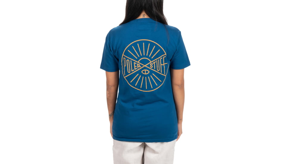 Poler Sunray T-Shirt, Extra Large, Cool Blue, 221APM2009-Cool Blue-XL