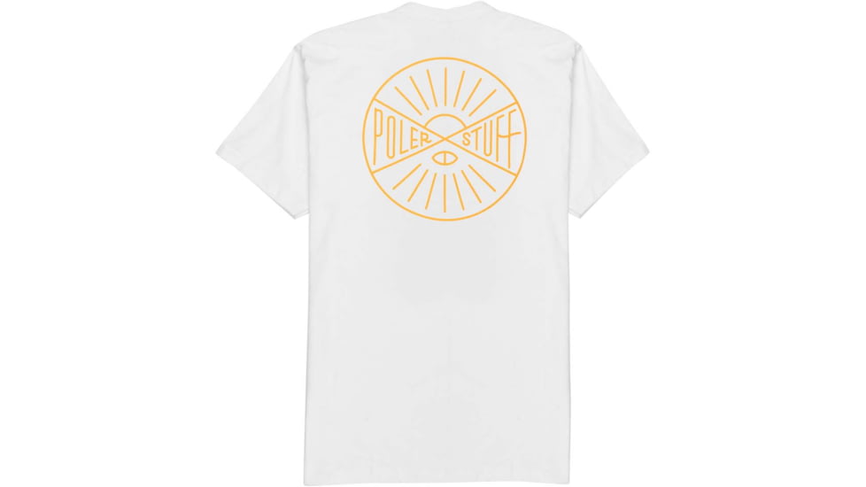 Poler Sunray T-Shirt, Extra Large, White, 221APM2009-White-XL