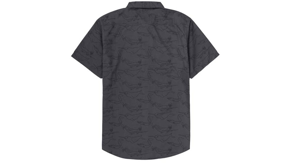 Poler The Ned Shirt, Medium, Granite, 211APM3001-Granite-M