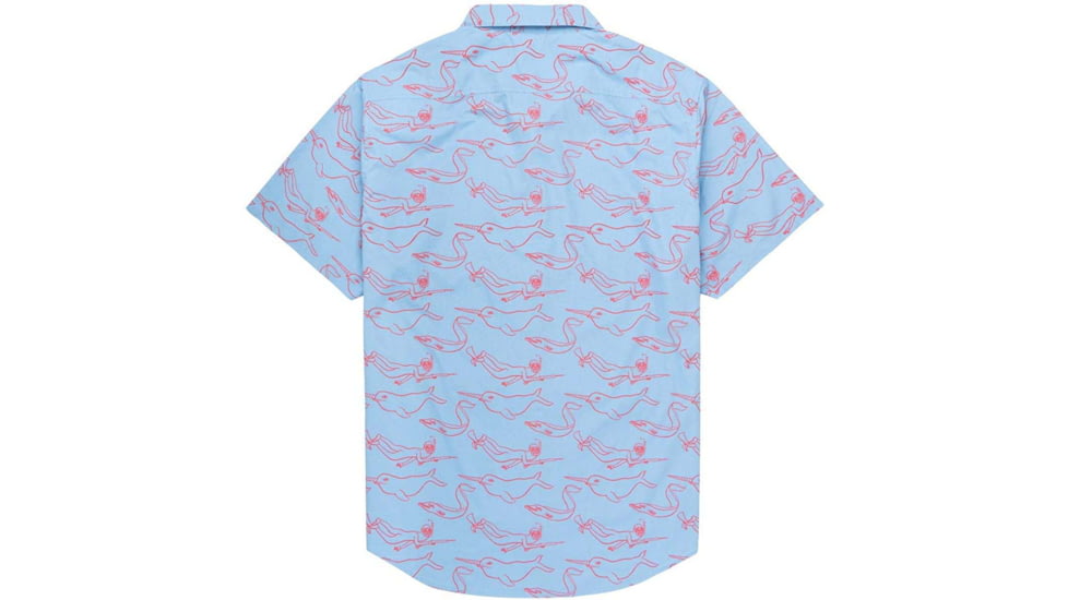 Poler The Ned Shirt, Small, Ocean, 211APM3001-Ocean-S