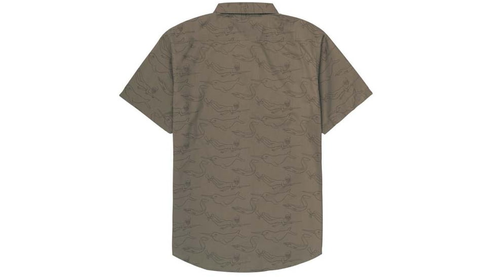 Poler The Ned Shirt, Extra Large, Powder Olive, 211APM3001-Powder Olive-XL
