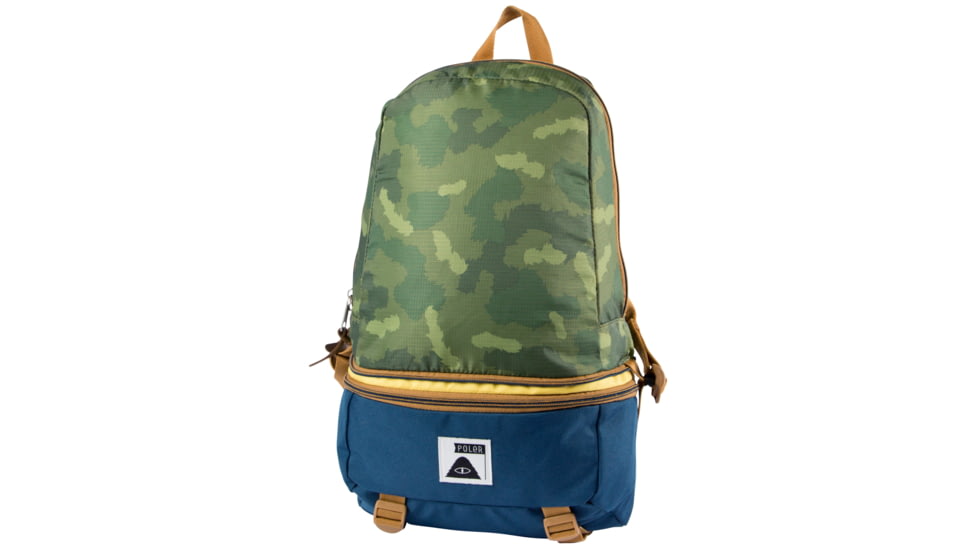 Poler Tourist 12+9 L Backpack-Green Camo