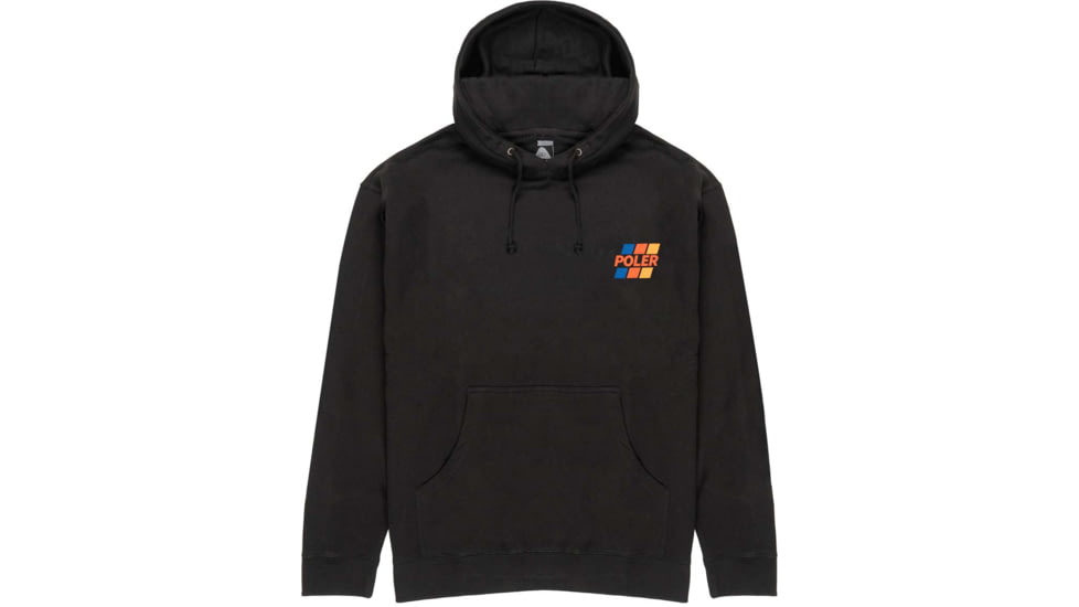 Poler Trd Hoodie, Large, Black, 223APM2603-Black-L