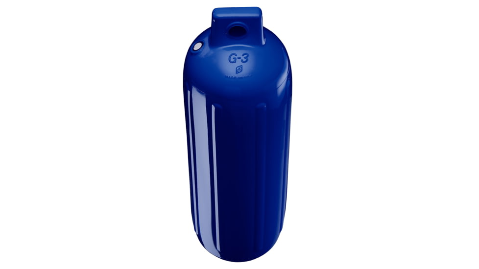 Polyform U.S. G-3 Twin Eye Fender 5.5in x 19in - Cobalt Blue w/Adapter, G-3-COBALT BLUE