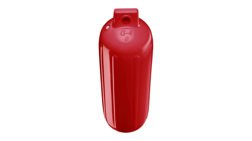 Polyform U.S. G-4 Twin Eye Fender 6.5in x 22in - Classic Red, G-4-CLASSIC REDWO