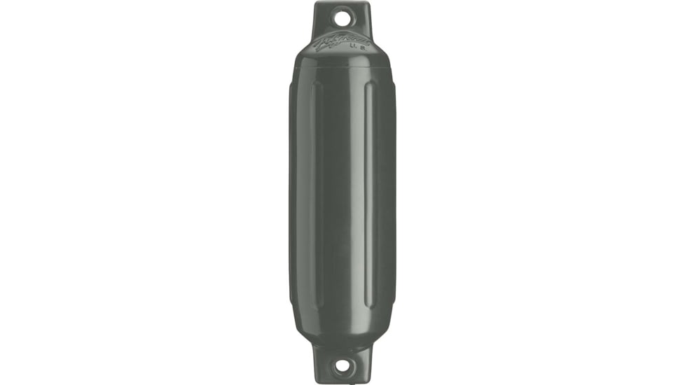 Polyform U.S. G-4 Twin Eye Fender 6.5in x 22in - Graphite, G-4-GRAPHITE