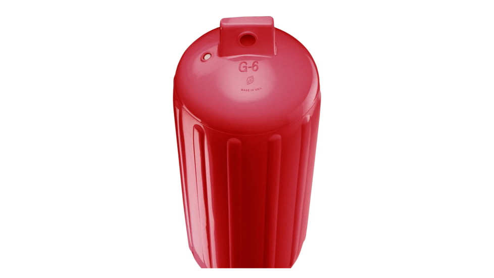 Polyform U.S. G-6 Twin Eye Fender 11in x 30in - Classic Red, G-6-CLASSIC REDWO