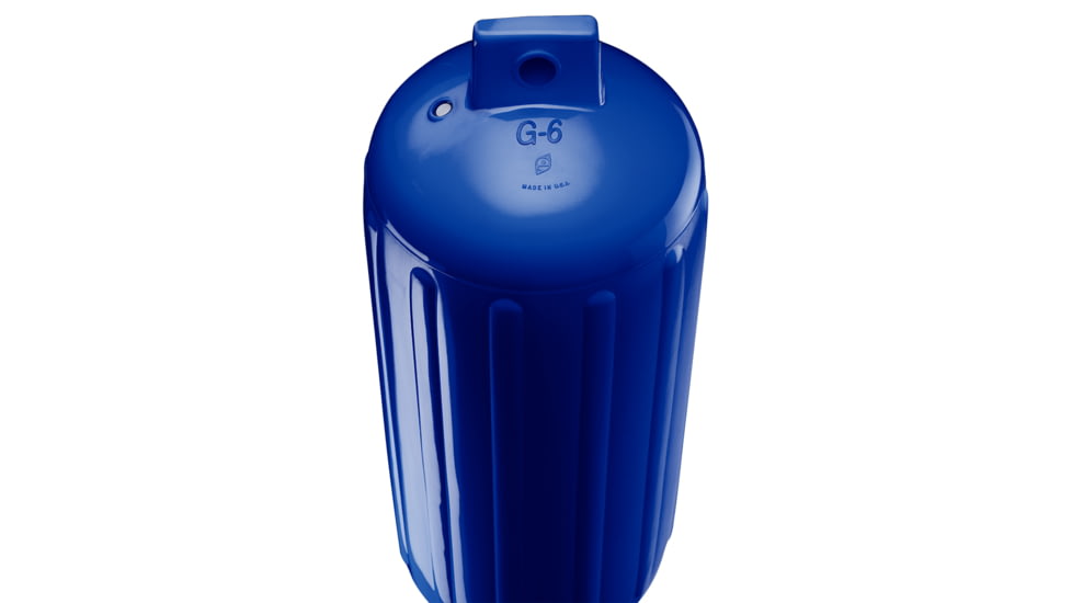 Polyform U.S. G-6 Twin Eye Fender 11in x 30in - Cobalt Blue w/Adapter, G-6-COBALT BLUE
