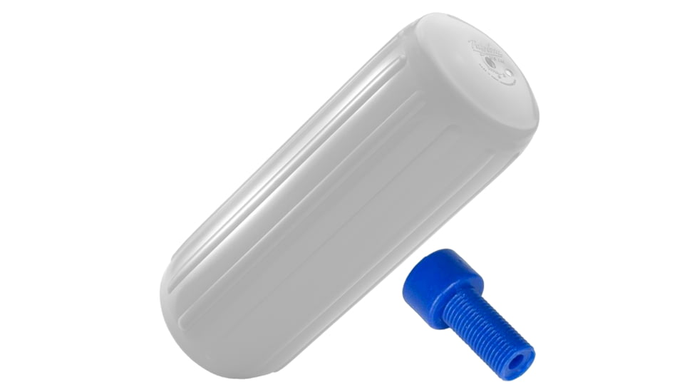 Polyform U.S. HTM-1 Fender 6.3in x 15.5in - White w/Adapter, HTM-1-WHITE