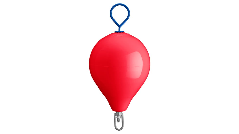 Polyform U.S. Mooring Buoy w/Iron 18&quot; Diameter - Red 36843