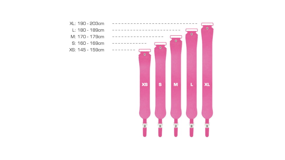 POMOCA 140mm Free Pro 2.0 ready2climb CF v2 Ski, Pink, Medium, 10-0012814012-2180-M