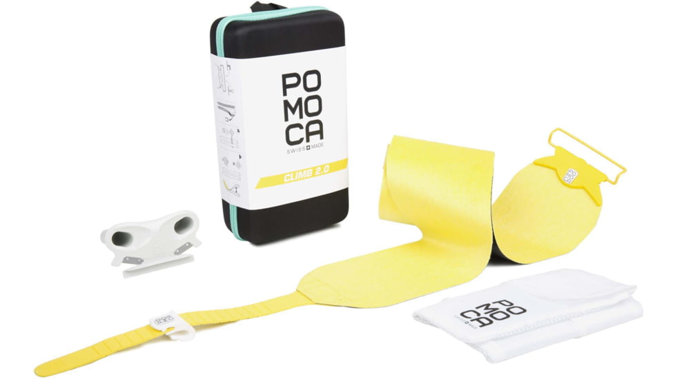 POMOCA 145mm Climb 2.0 Splitboard CF v2, Yellow, Small, 10-0012514520-S