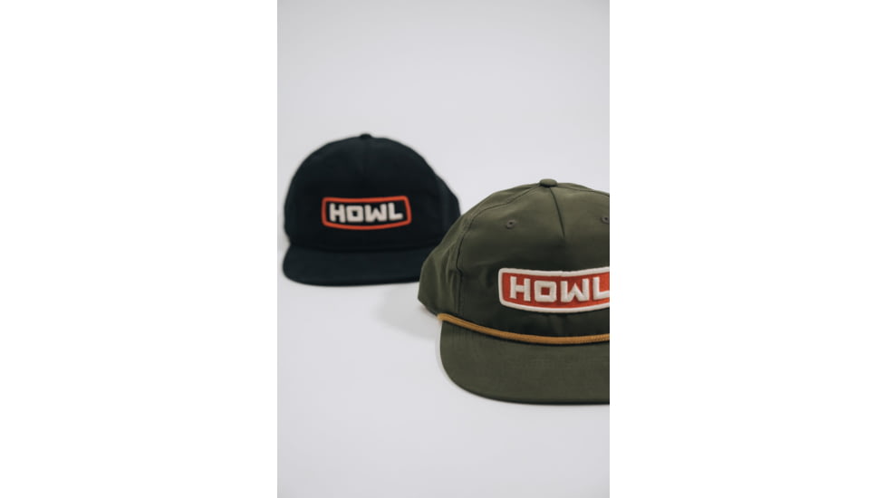 Portable Propane Fire Pit Howl Campfires HOWL Hat, HAT-BLACK