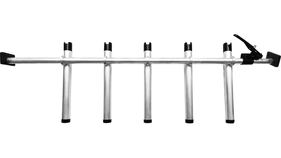 Portarod Offshore 5 Rod Holder, 1.476in dia. beam expands 63in to 89in, fits full and super duty trucks, Aluminum Body, 5PortarodOFF