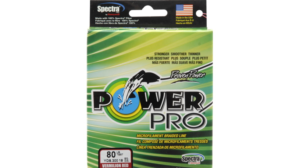 Power Pro 80 X 300Yd Vrmln Red 051634