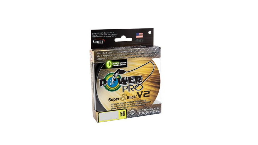 Power Pro SSV2 50 LB X 300 YD Moon Shine Braid, 31500500300L