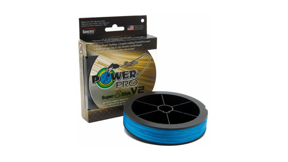 Power Pro Super Slick V2 10lb 300yd Blue, 31500100300A