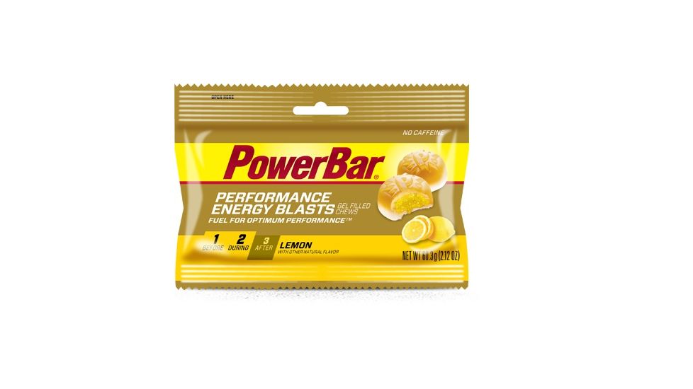 PowerBar Gel Blasts Lemon Energy Chews-12 Pack