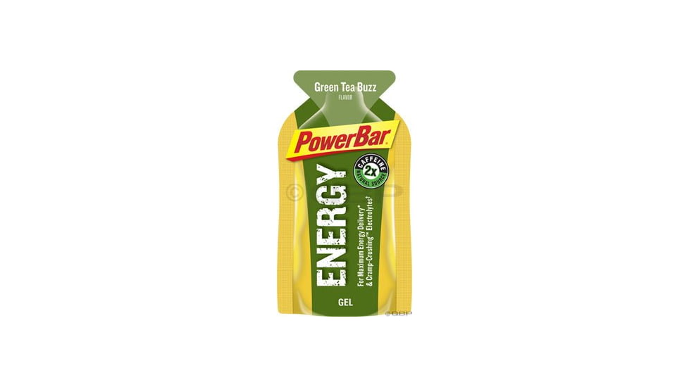 PowerBar PowerGel Green Tea Buzz Energy Gel-24 Pack