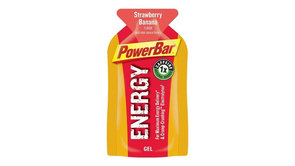 PowerBar PowerGel Strawberry Banana Energy Gel-24 Pack