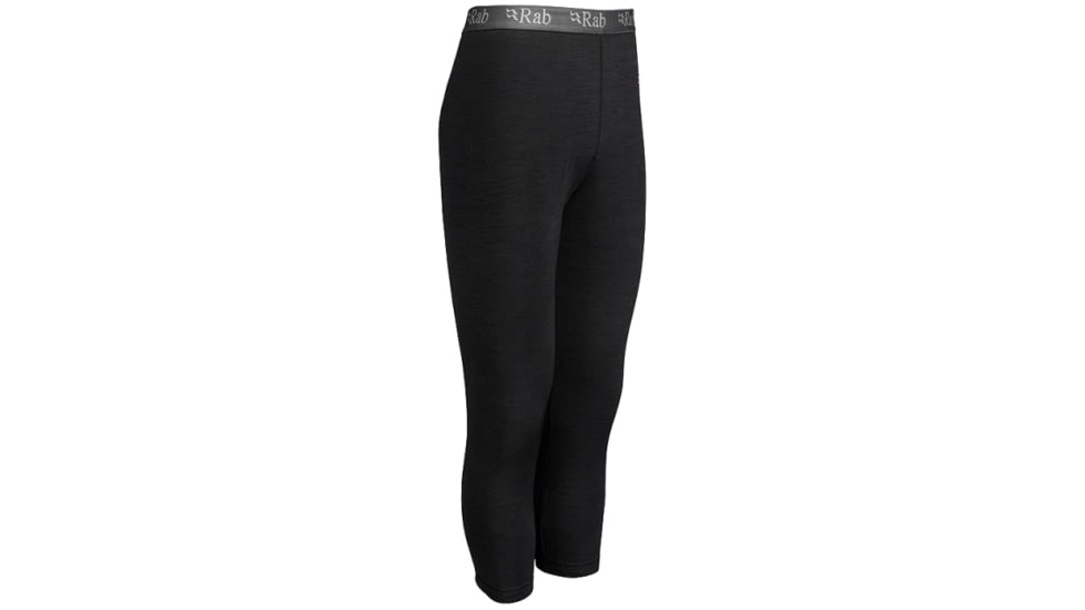 PowerStretch Light 3/4 Pant - Men's-Black-Large