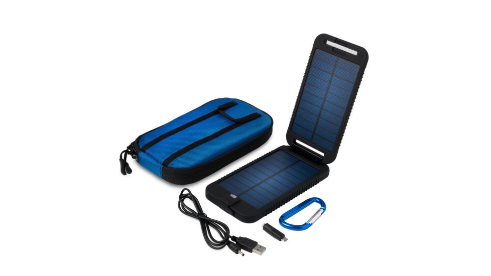 PowerTraveller Adventurer Solar Charger, Black, 6.7 x 3.7 x .1 in PTL-SLA001