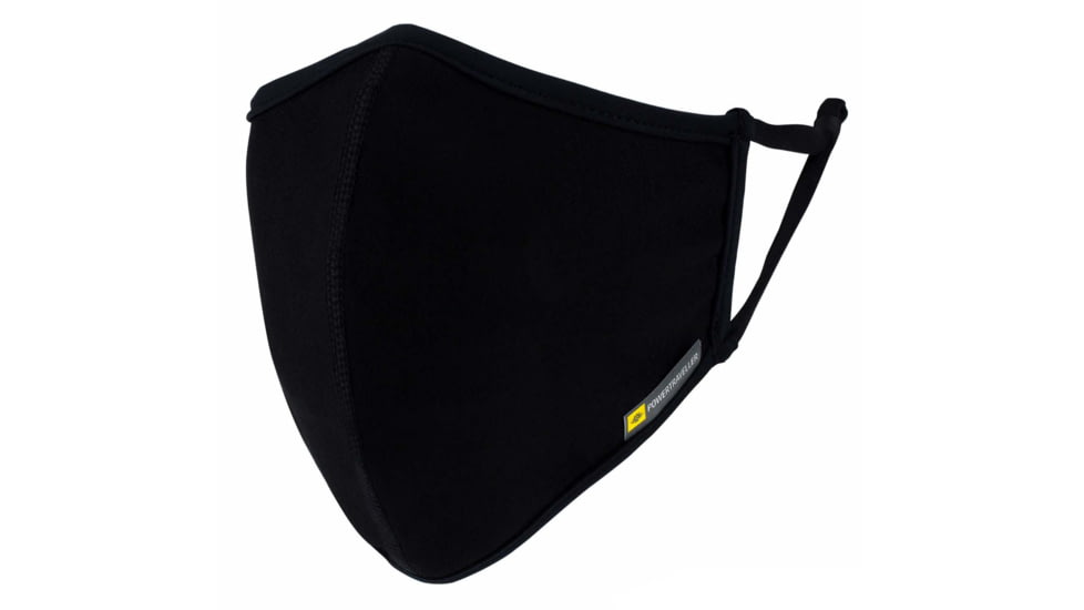 PowerTraveller Defender Reusable Face Mask, Black, One Size, PPE-BDF050